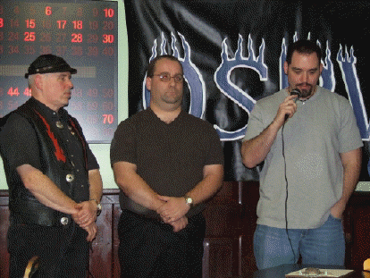 PRESENTERS OSPW MOST INSPIRATIONAL DEACON, THUNDER AND THE DOBERMAN